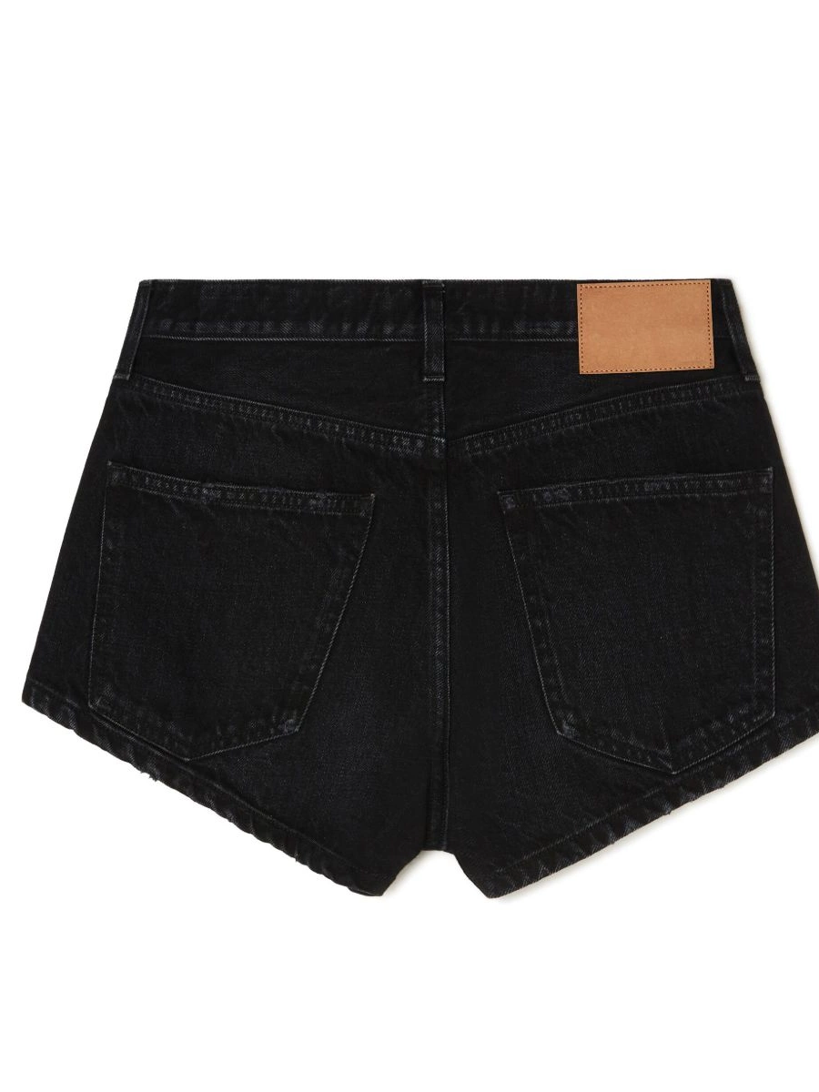 Affordable denim Women Energy embroidered Alanui shorts Inner 0731